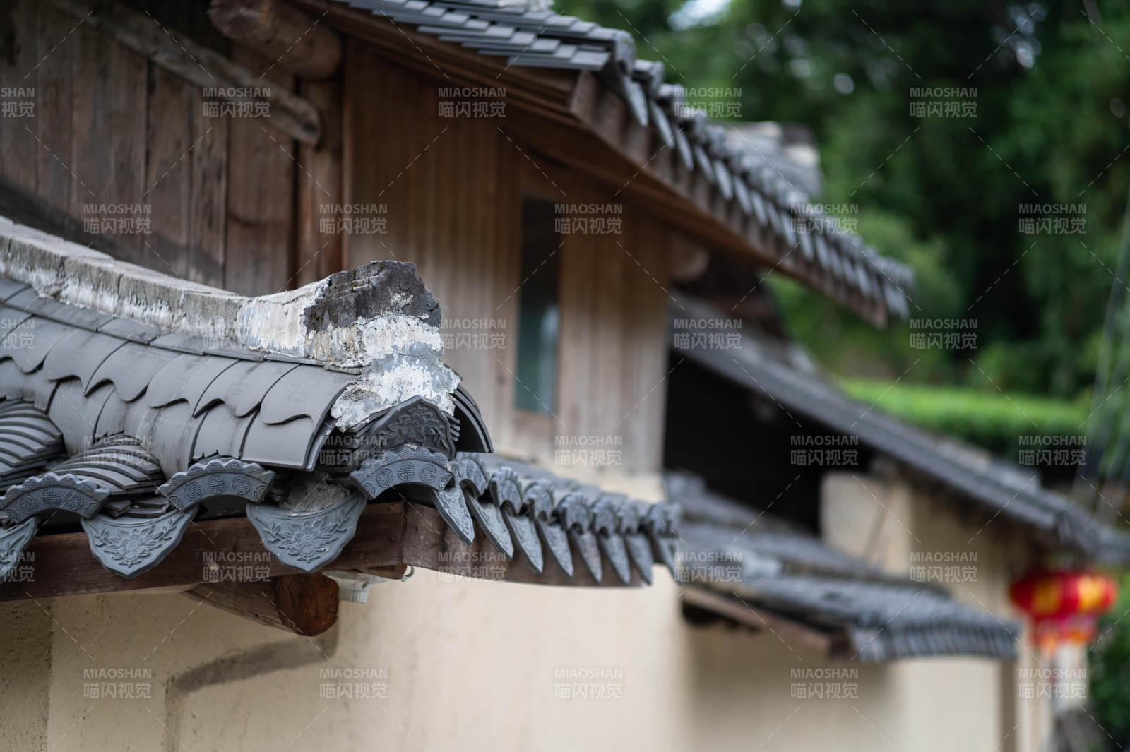 古朴屋顶 传统韵味 屋檐图片