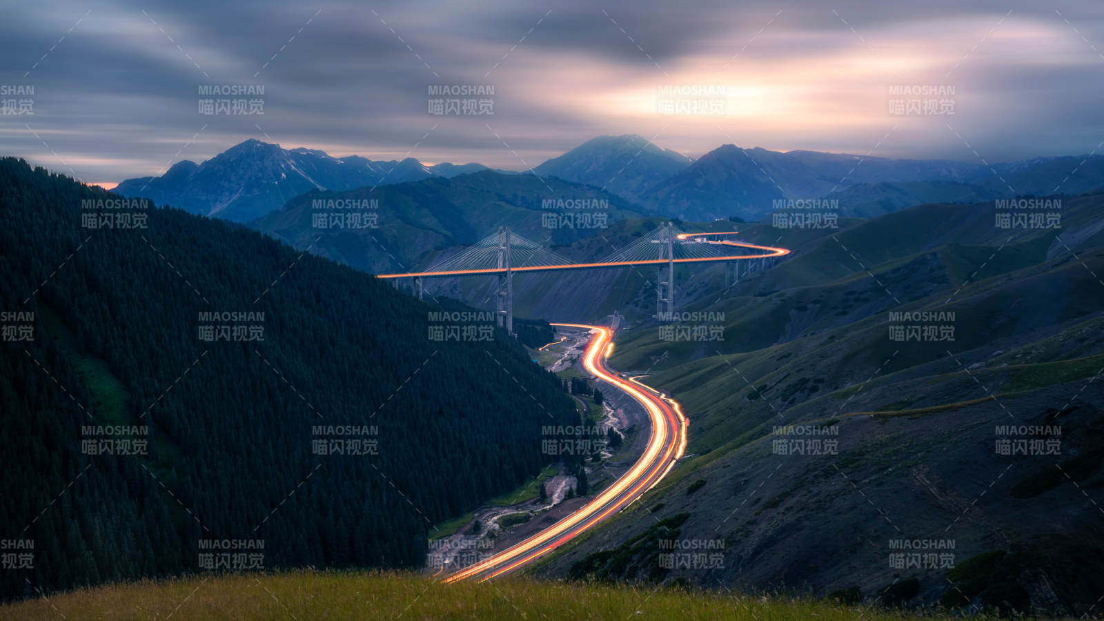  果子沟大桥图片