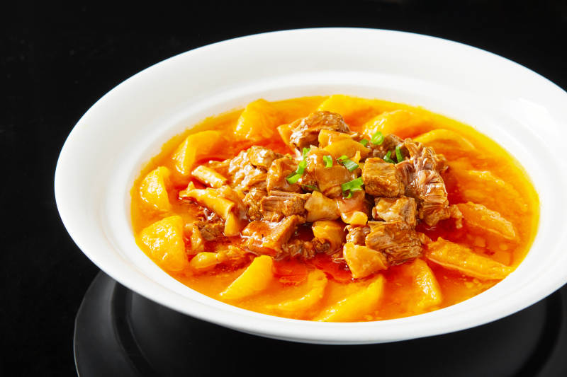 番茄炖牛腩图片