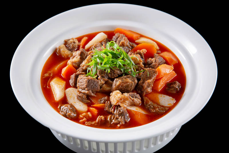 西红柿萝卜炖牛腩图片