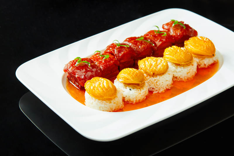 鲍鱼红烧肉图片