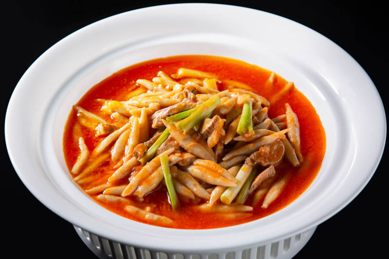 西红柿菌菇筱面图片