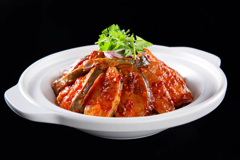 香辣鳕鱼片图片