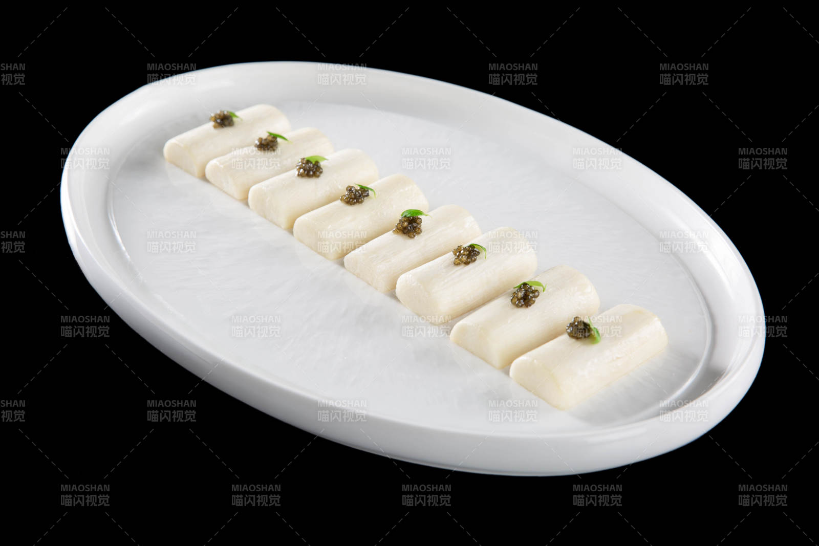 清雅白玉糕点图片