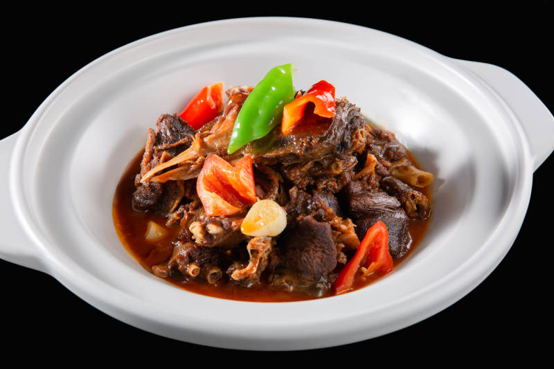 红烧羊肉煲图片