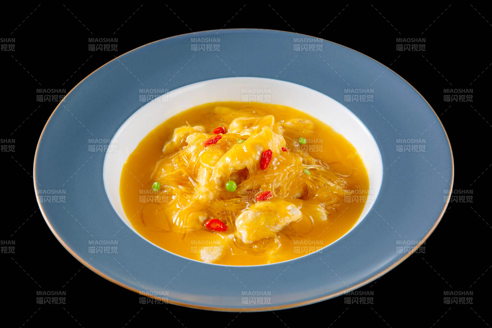 金汤蟹肉粉丝煲图片