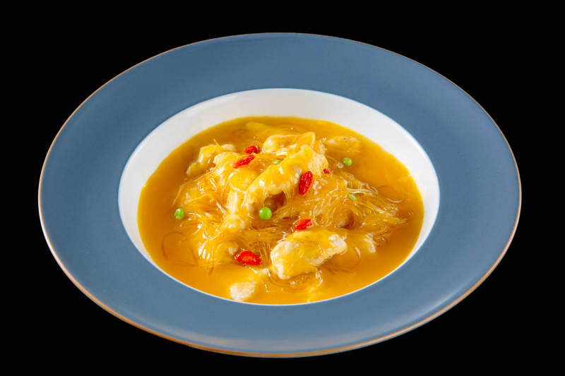 金汤蟹肉粉丝煲图片