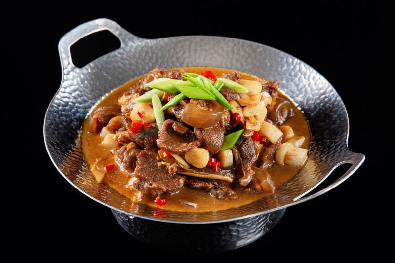 香辣牛肉锅图片