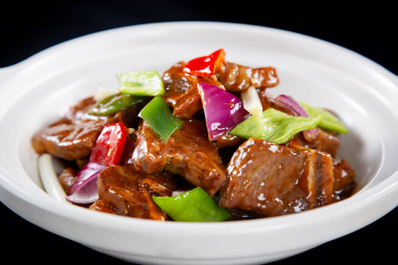 黑椒牛仔骨图片