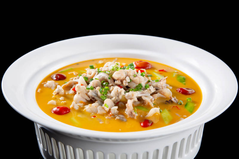 中餐金汤鱼片图片