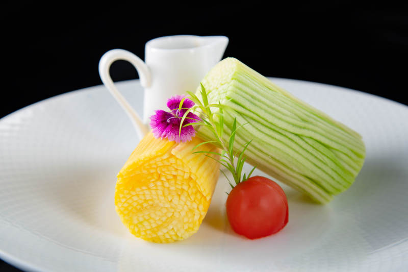 捞汁西葫芦图片