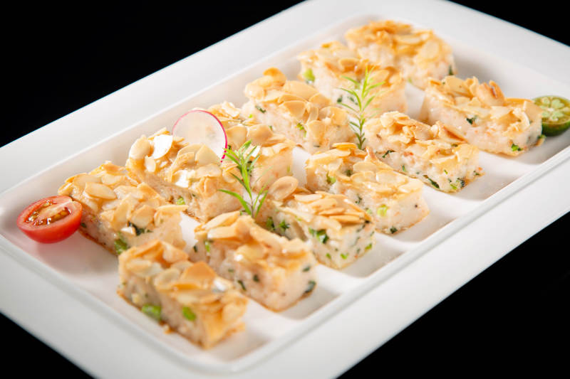 香脆虾仁拼盘图片