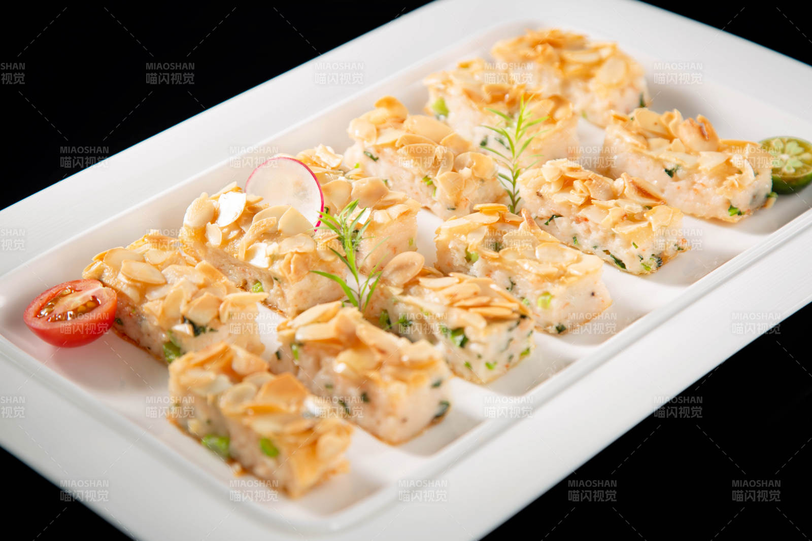 香脆虾仁拼盘图片