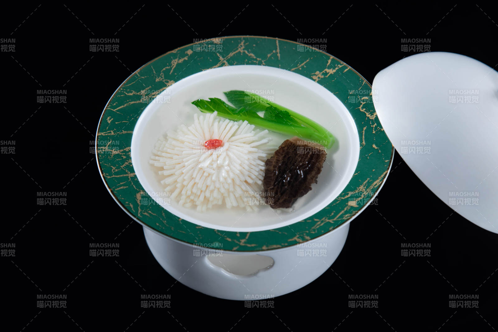 菊花豆腐汤图片