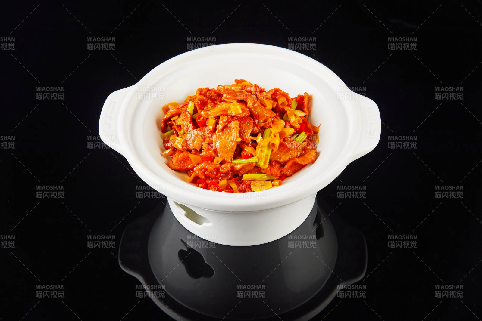 小炒黄牛肉图片