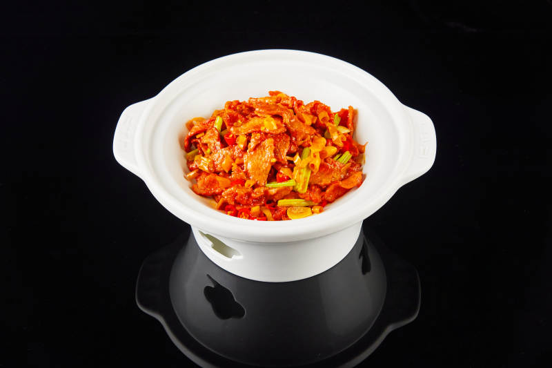 小炒黄牛肉图片