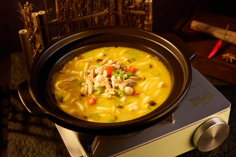 金汤酸辣鱼片锅图片