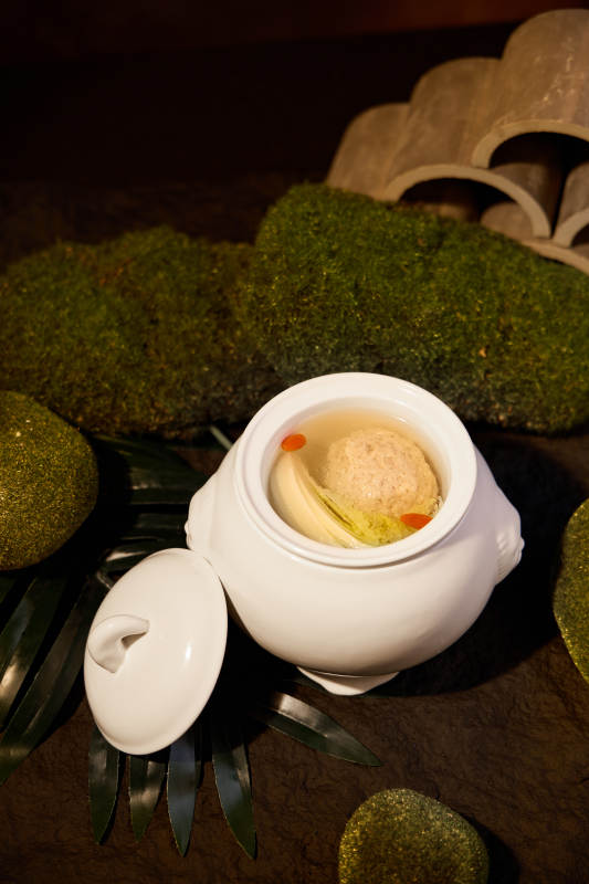 精致肉丸子汤图片