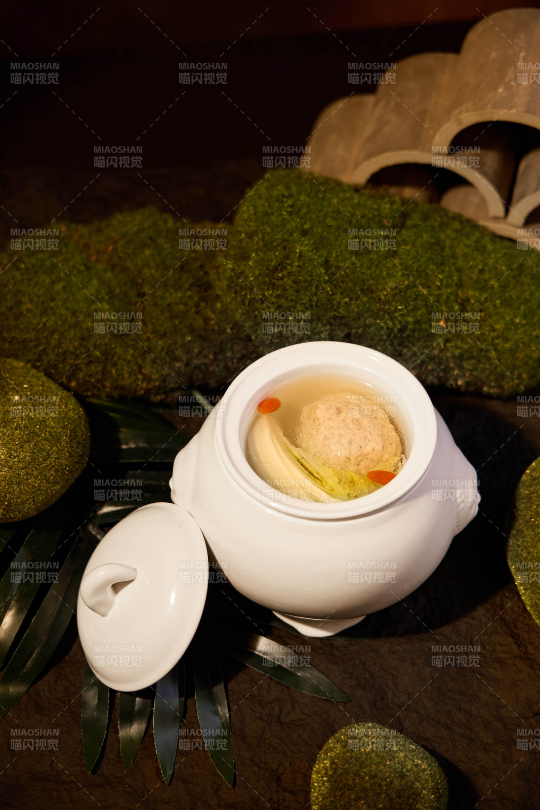 精致肉丸子汤图片