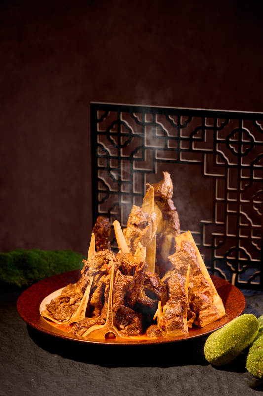 红烧牛大骨图片