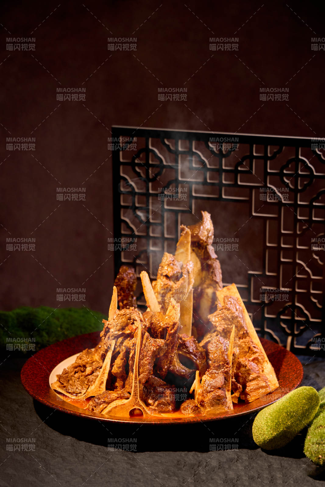 红烧牛大骨图片