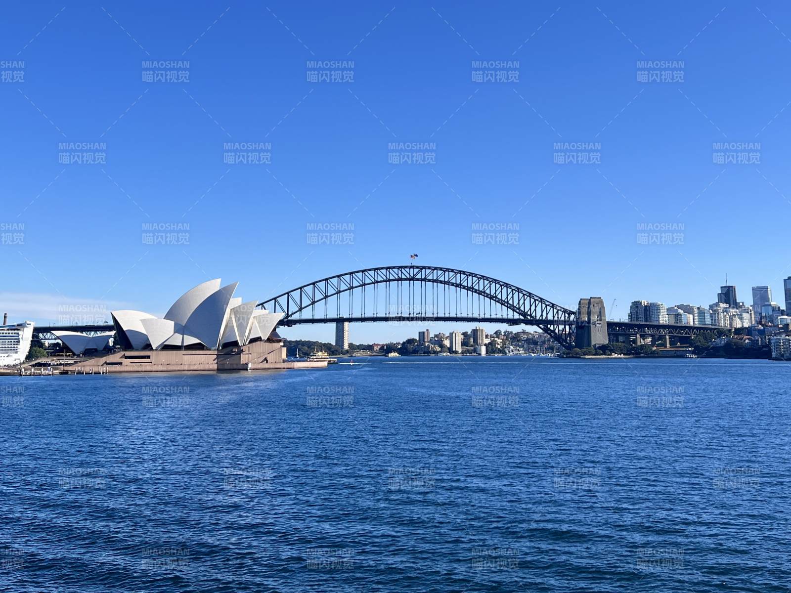 悉尼歌剧院与海港大桥图片