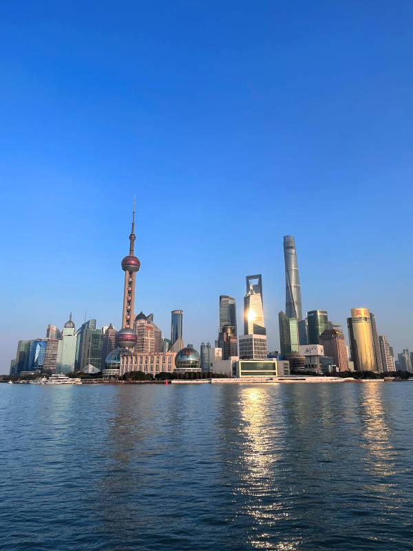 上海陆家嘴天际线图片