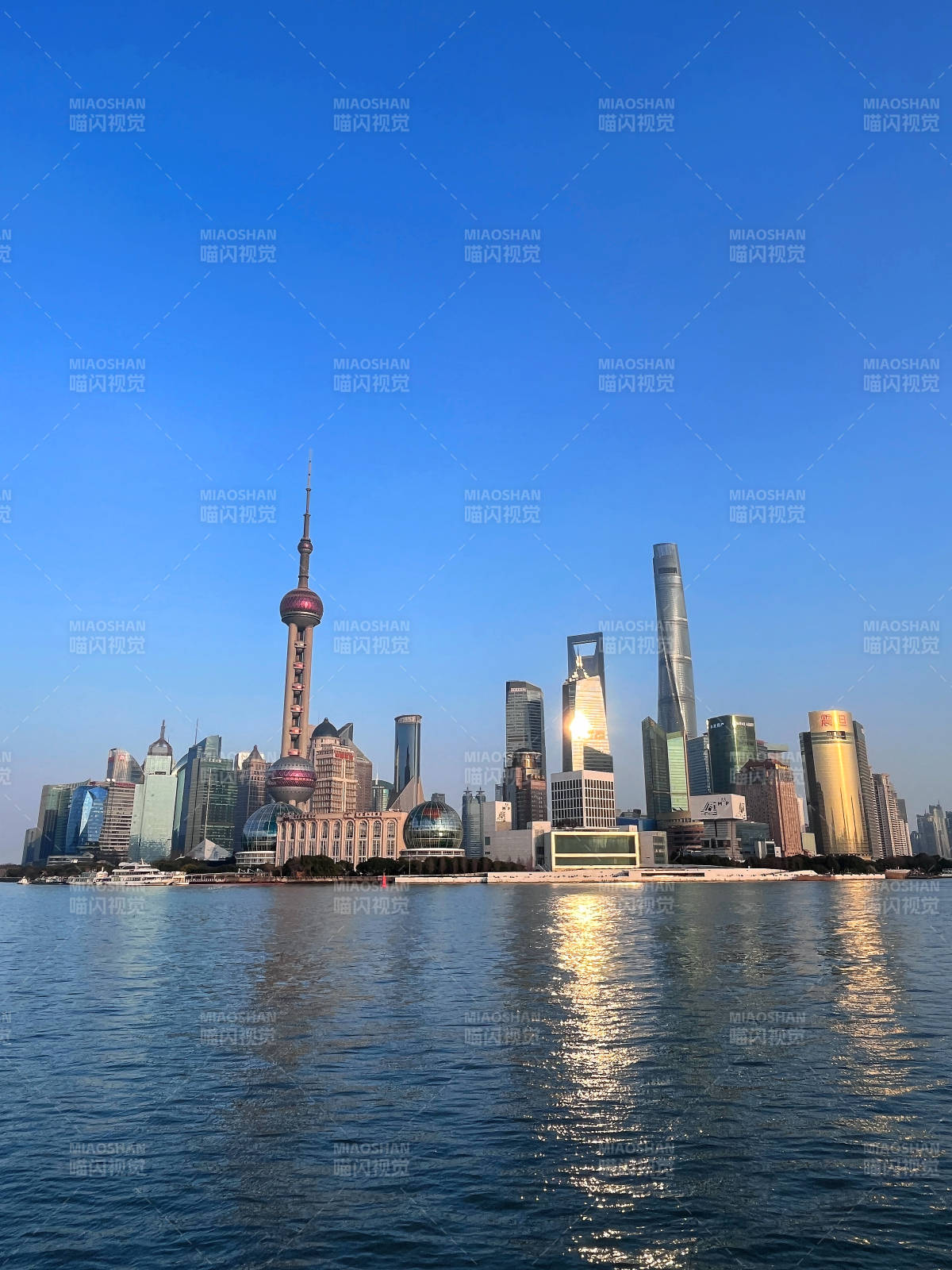 上海陆家嘴天际线图片