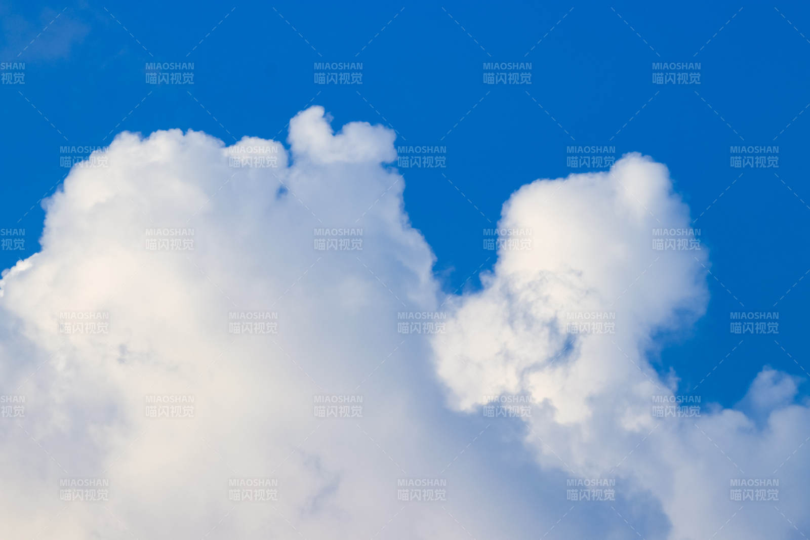 蓝天白云 晴空万里图片