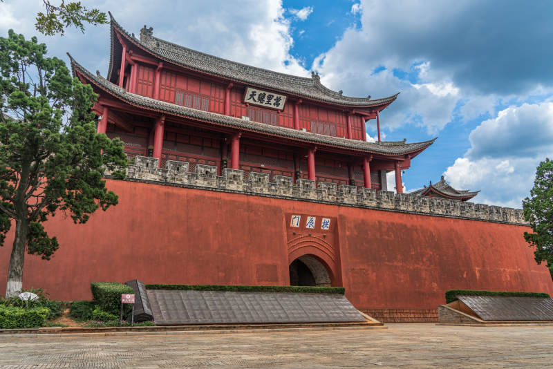 云南大理巍山古城图片