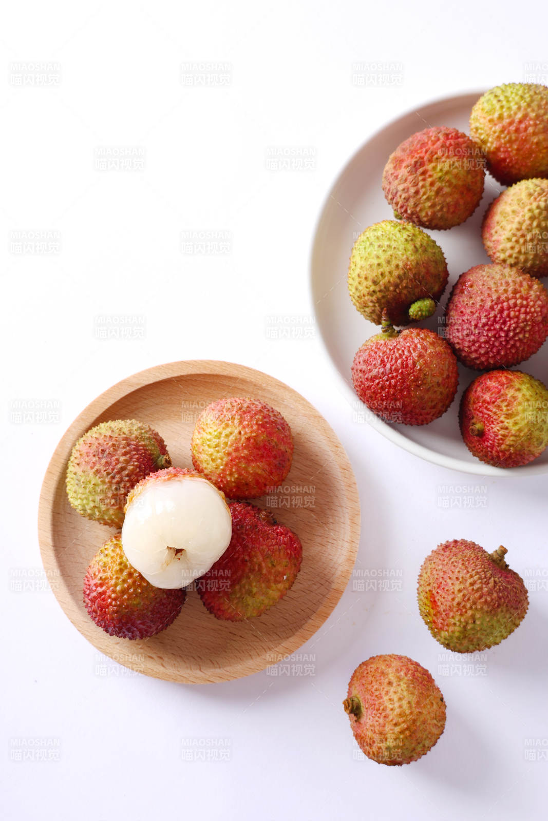 新鲜荔枝 甜美诱人图片