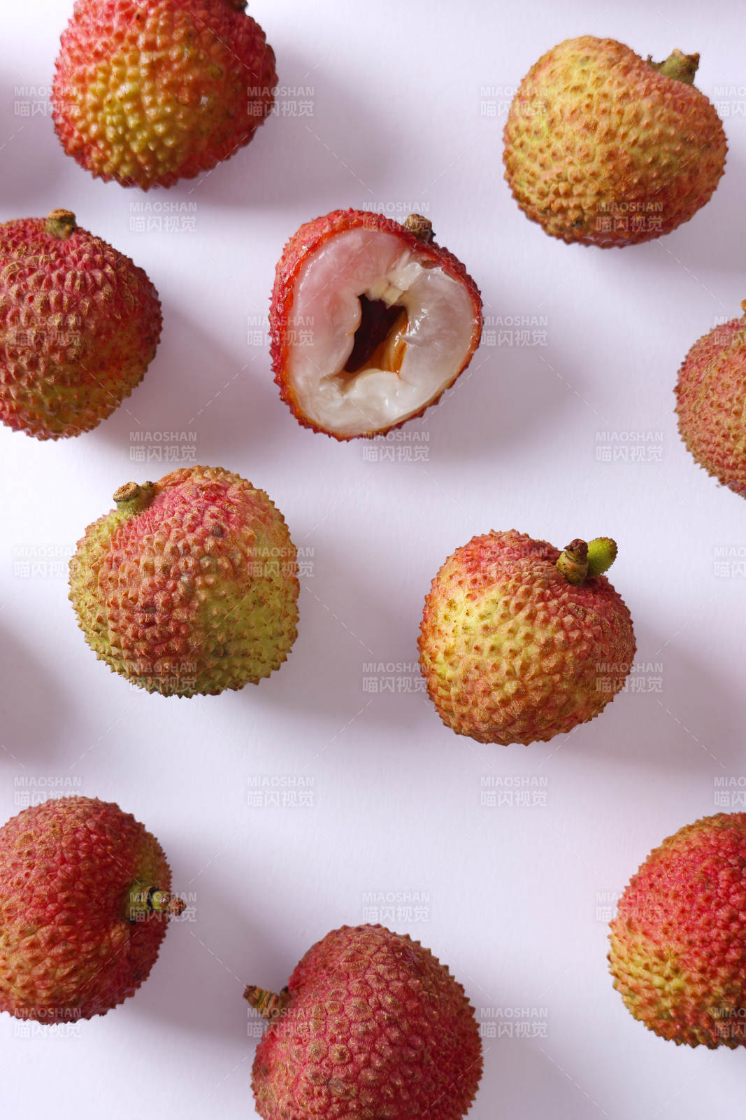 新鲜荔枝 甜美多汁图片