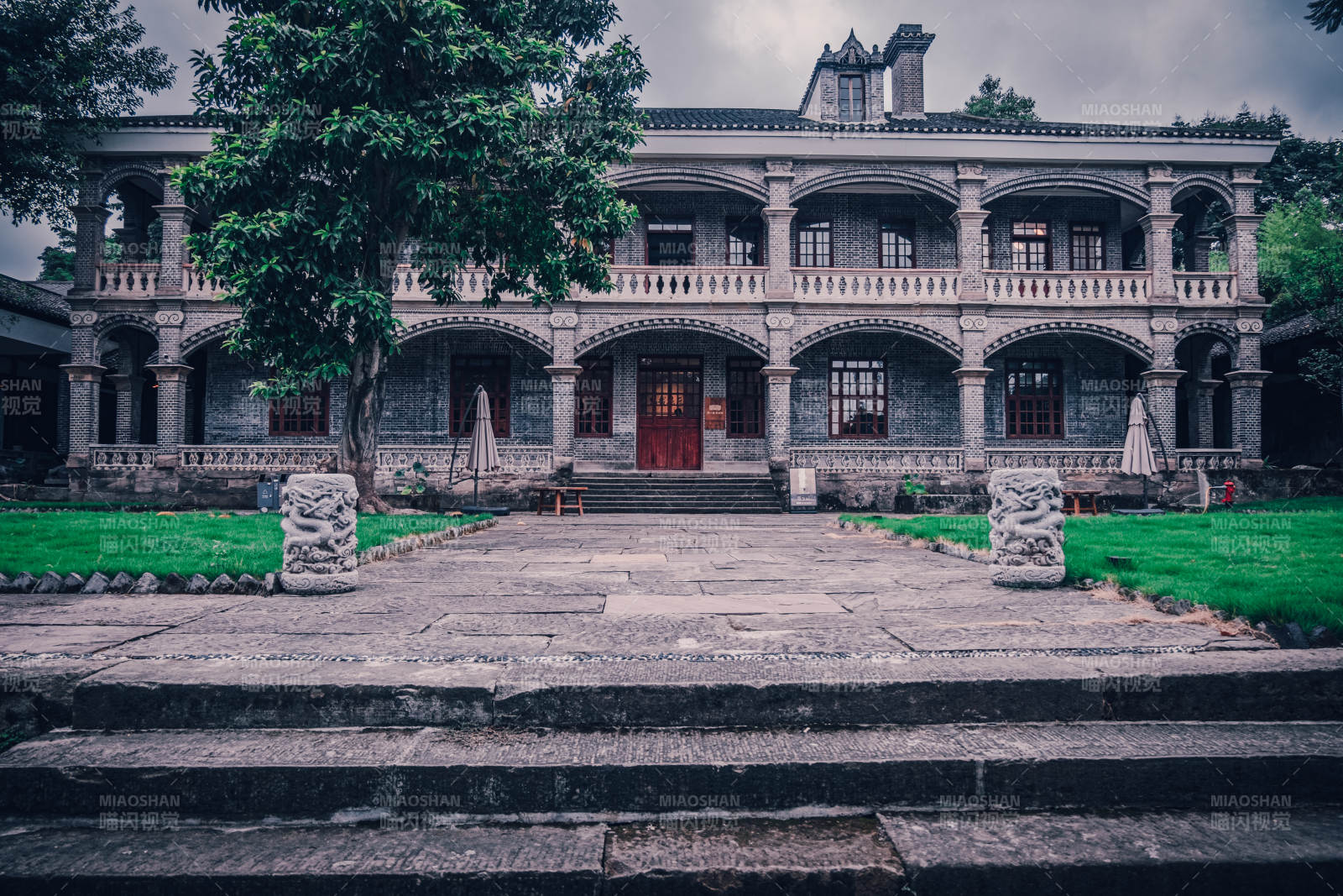 重庆蔡家举人楼庭院图片