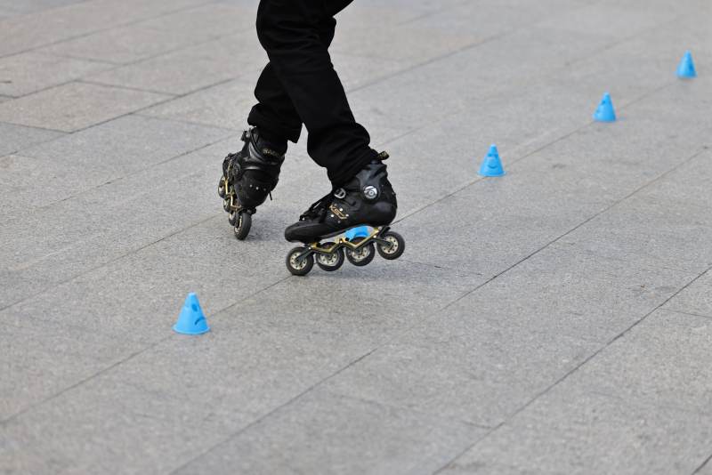 滑轮绕桩练习图片