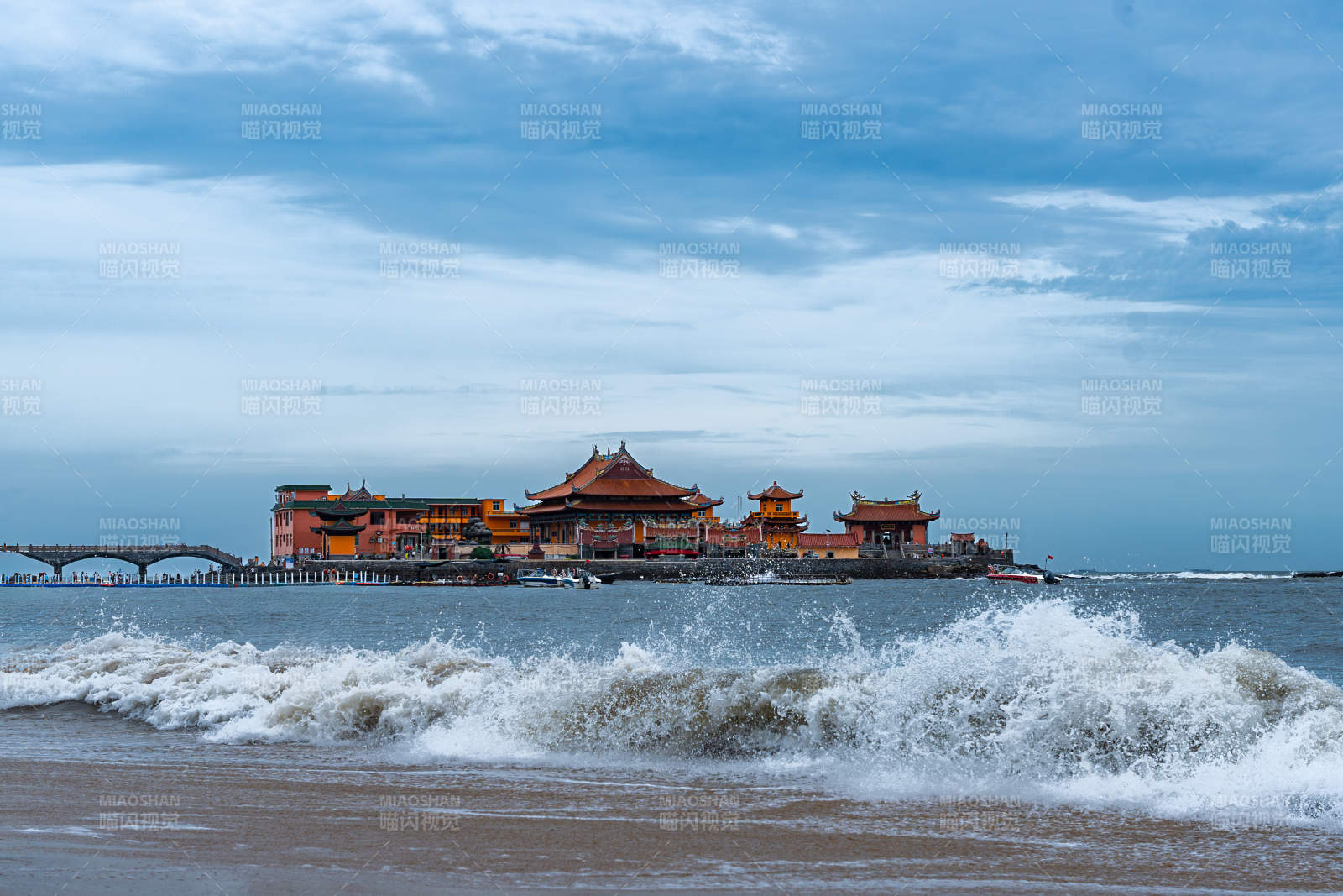 海上古建筑群图片