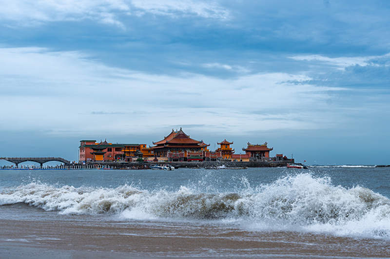 海上古建筑群图片