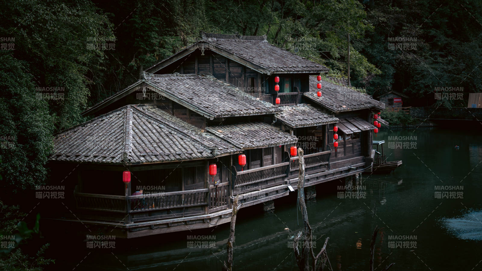 丁屋岭古朴水乡图片