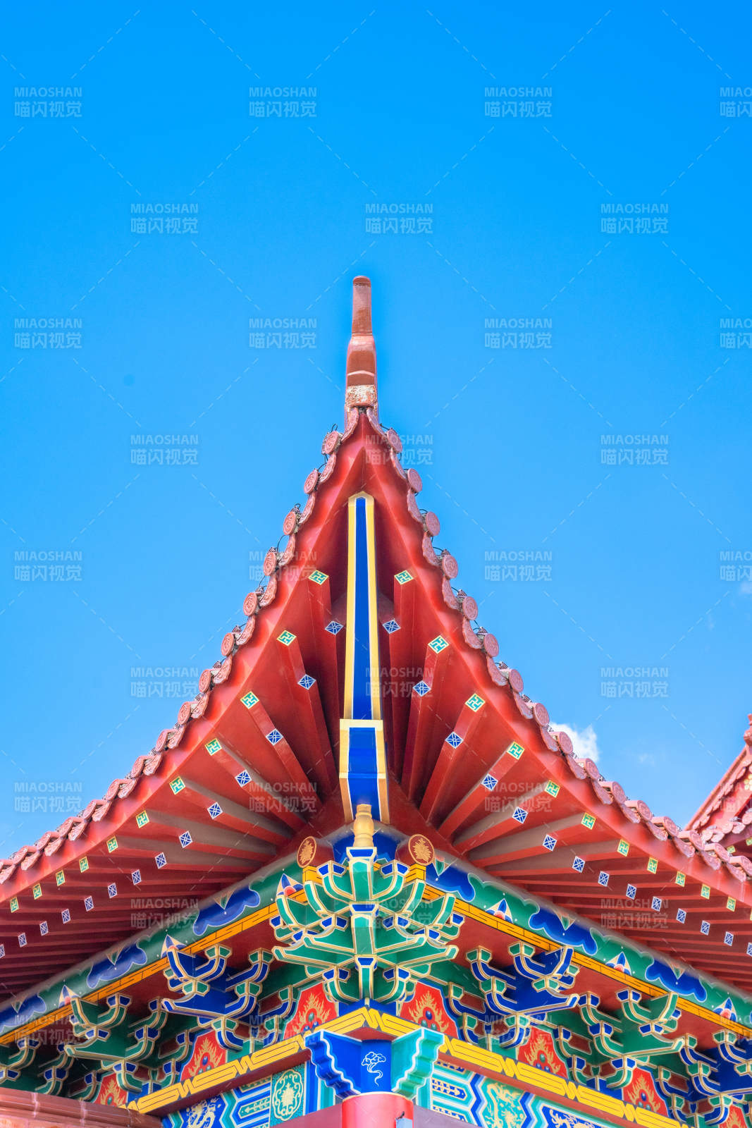 古建筑皇罗禅寺图片