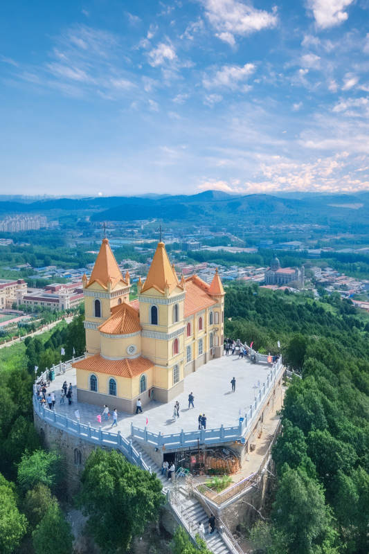 济南平阴尖山圣母教堂图片