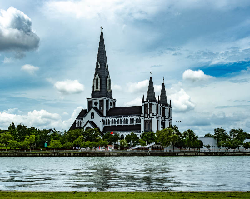 苏州园区天主教堂图片