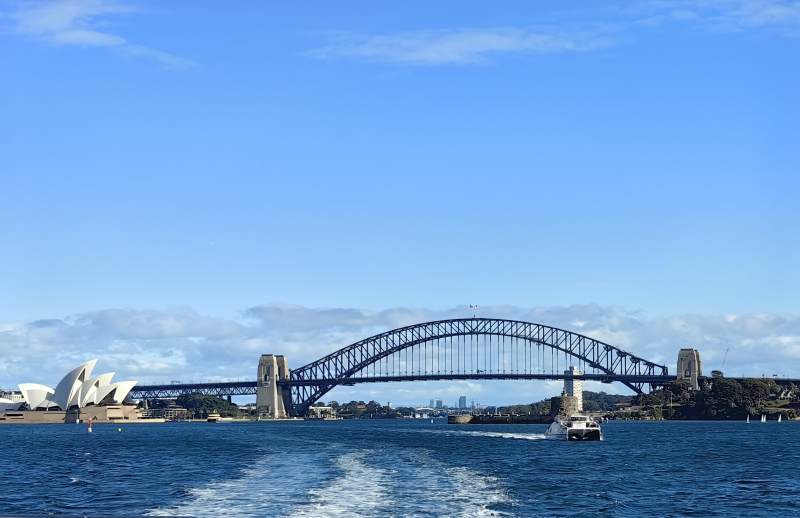 悉尼海港大桥与悉尼歌剧院图片