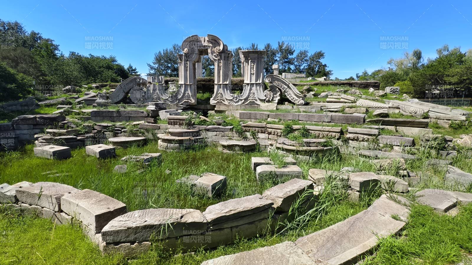 圆明园遗址 历史的见证图片