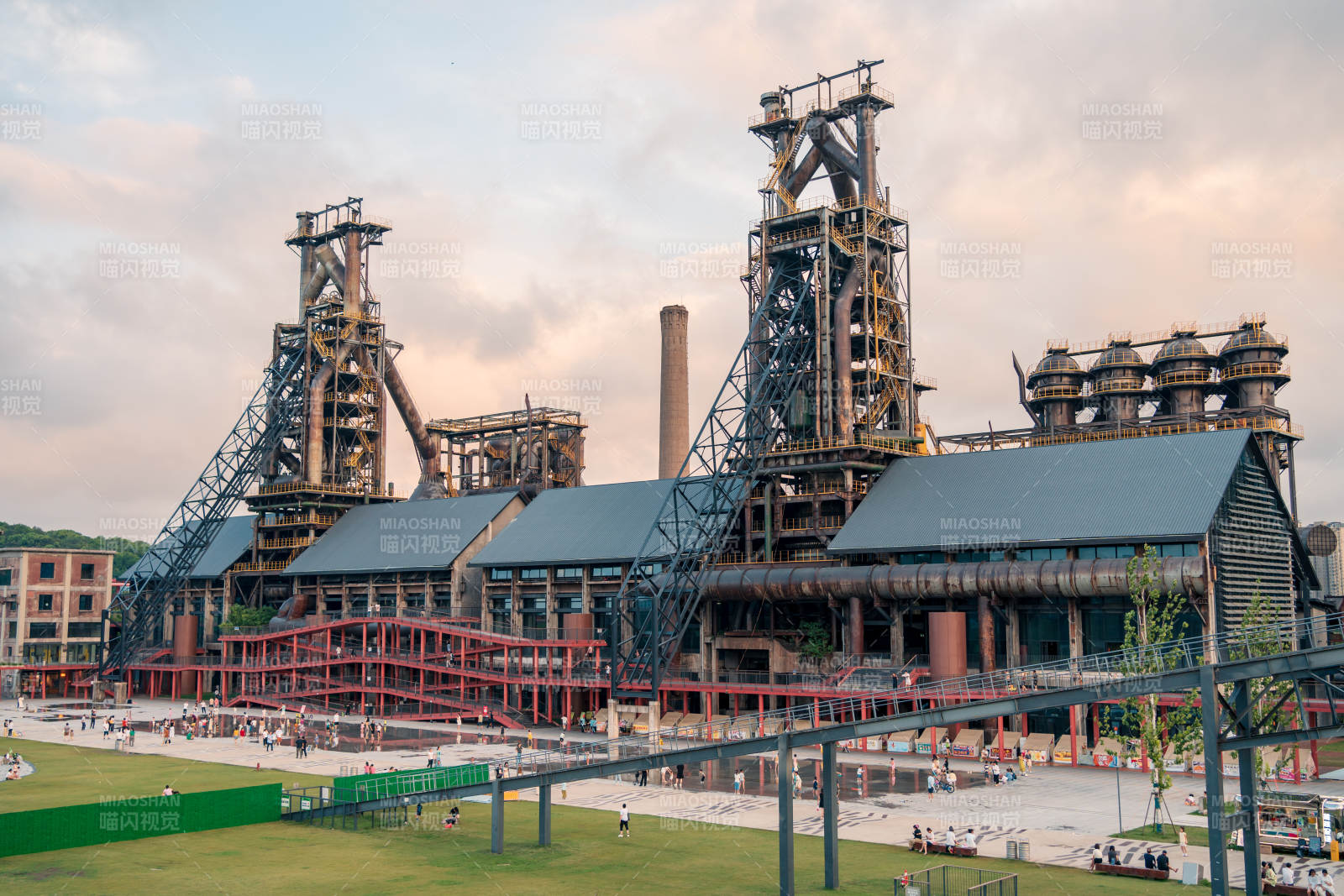 工业遗址杭钢公园图片