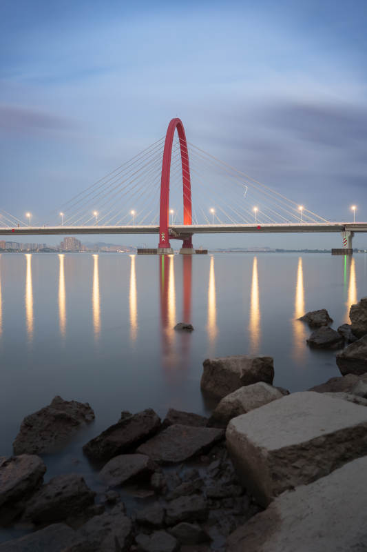 杭州钱塘江之江大桥图片