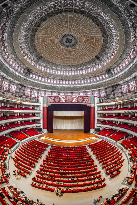重庆人民大礼堂内部全景图图片