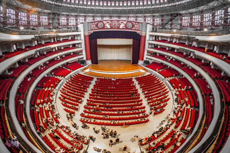 重庆人民大礼堂内部全景图图片