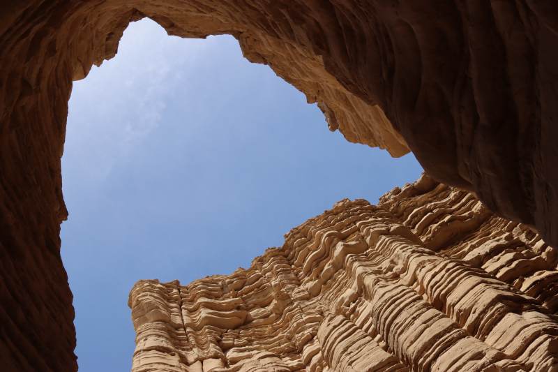 哈密大海道通天洞图片