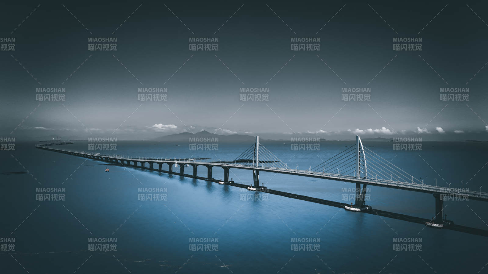 港珠澳大桥航拍图片