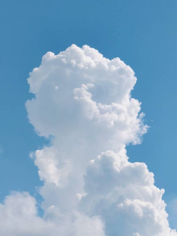 蓝天白云 晴空万里图片