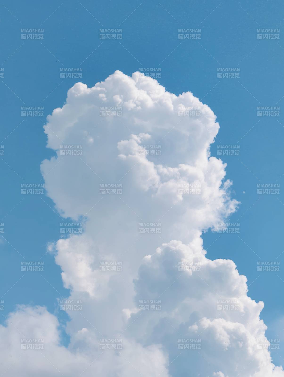 蓝天白云 晴空万里图片